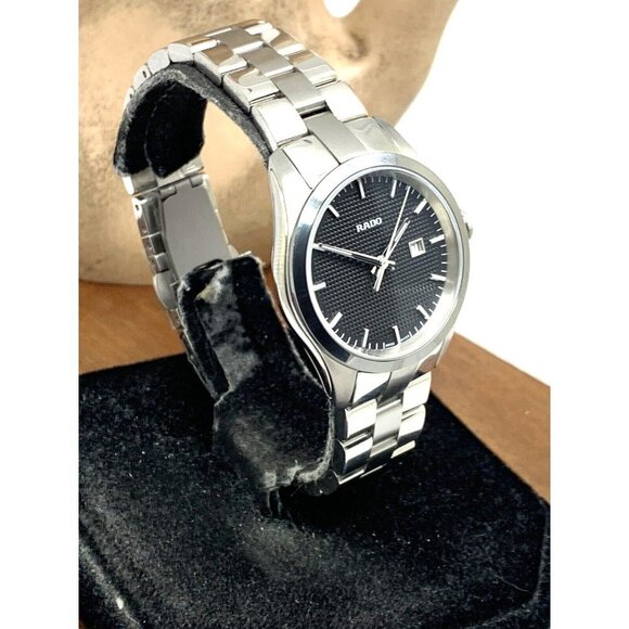 Rado Women\'s Watch R32110163 Hyperchrome Swiss Quartz Black Dial Silver … main image 12